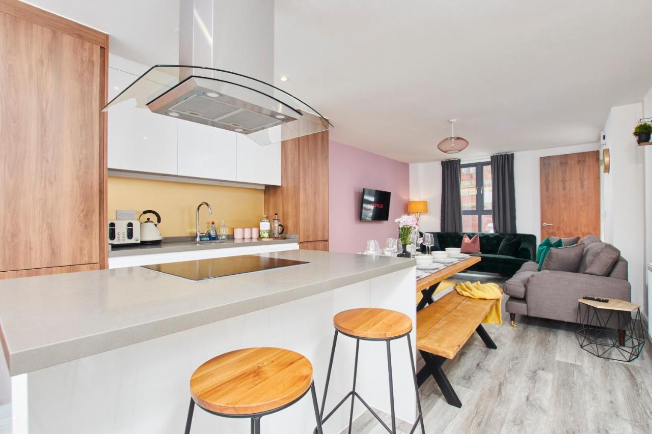 Villa Beaut 5 Bed House W Parking à Manchester Extérieur photo
